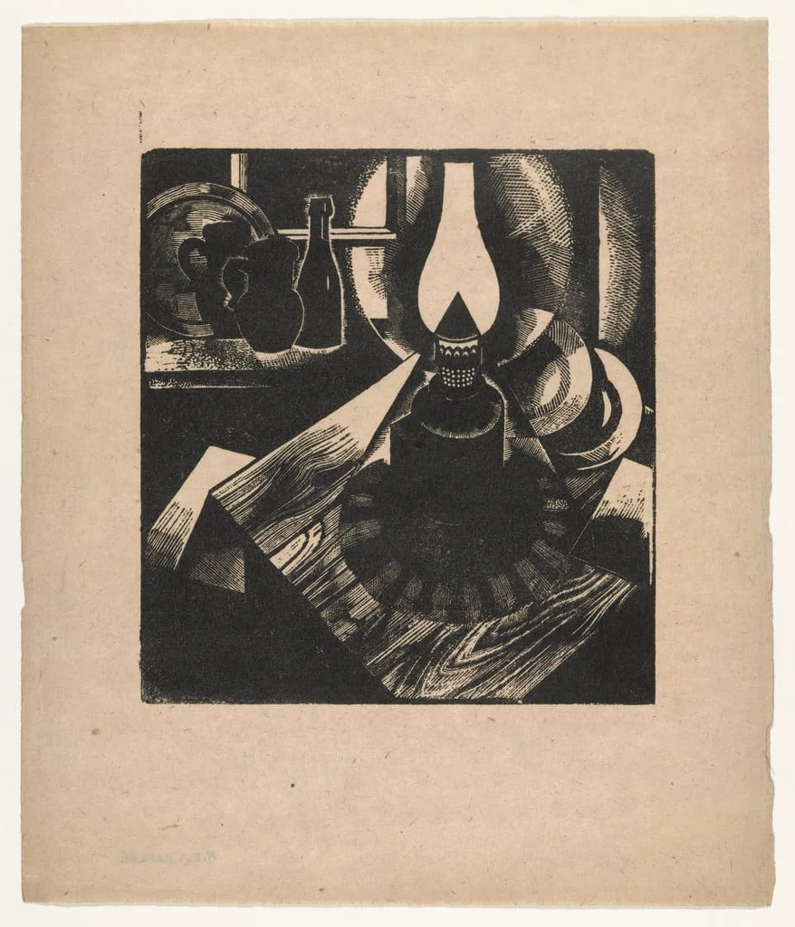 Untitled, by Nikolai Kupreianov, ink, 1920