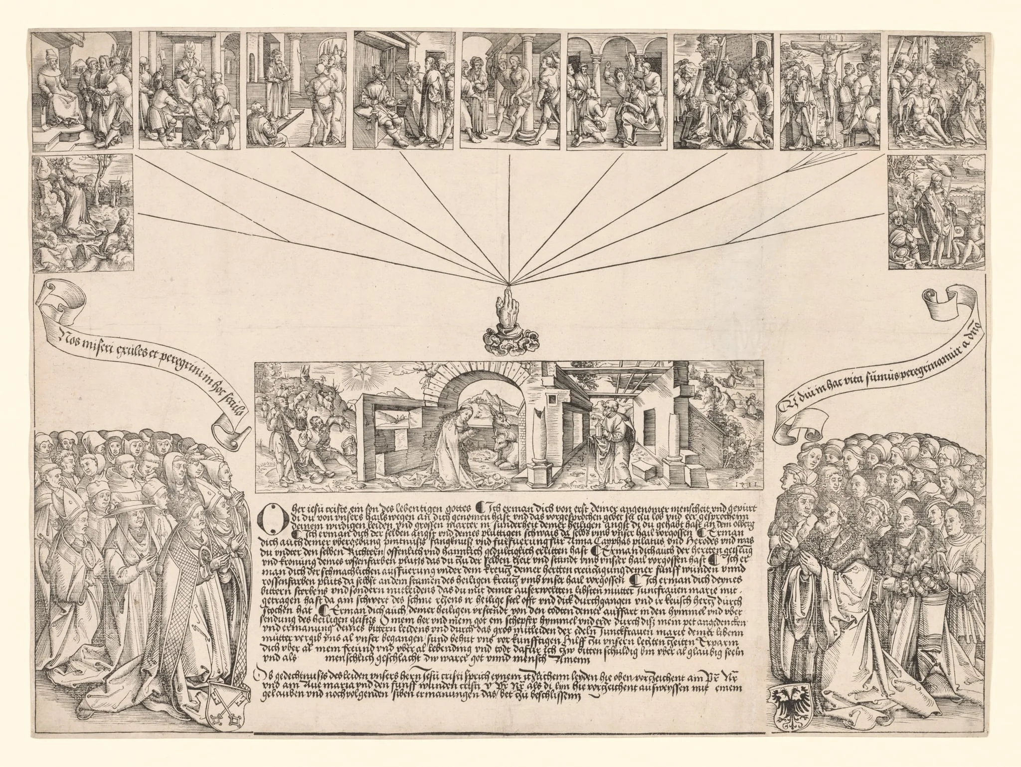 Nativity and Passion of Christ, by Wolf Traut, 1511