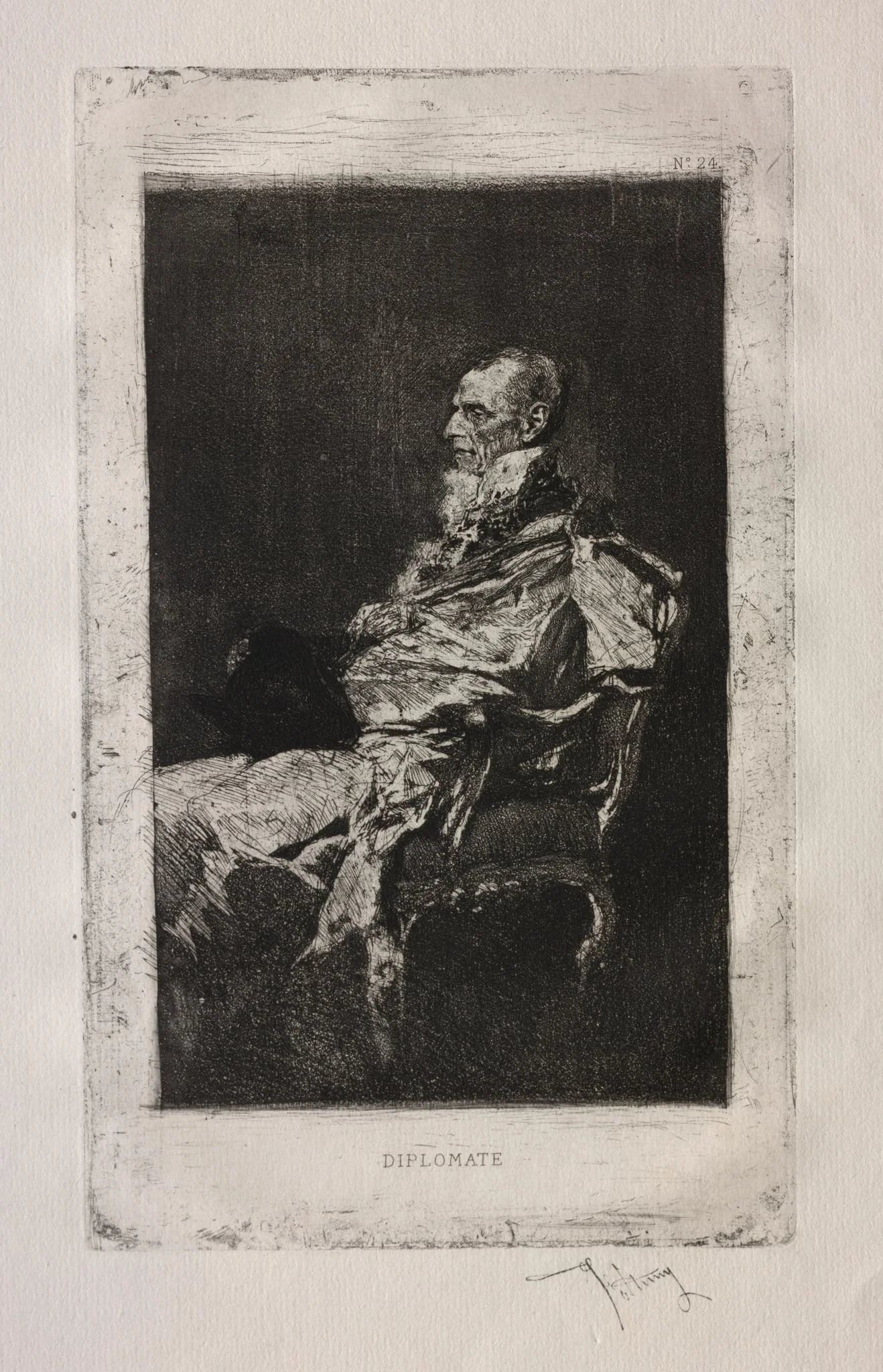 Diplomat, by Mariano Fortuny Marsal, 1868