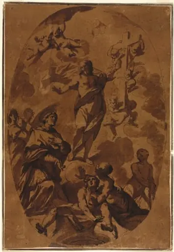 Christ Triumphant Appearing to an Interceding Saint