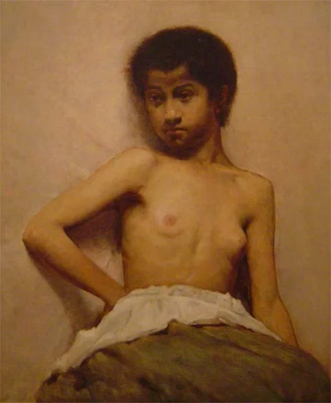 Torso de menina