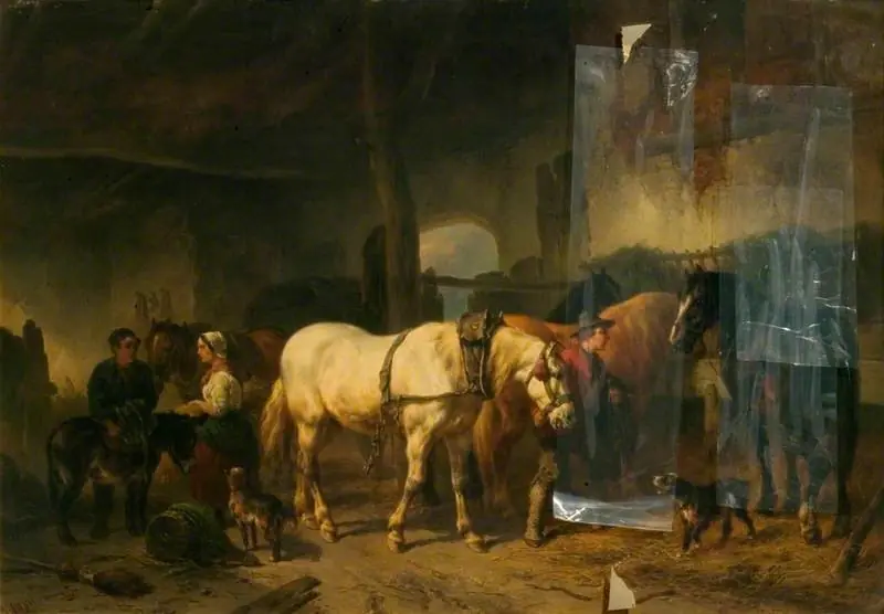 Interior of a Stable