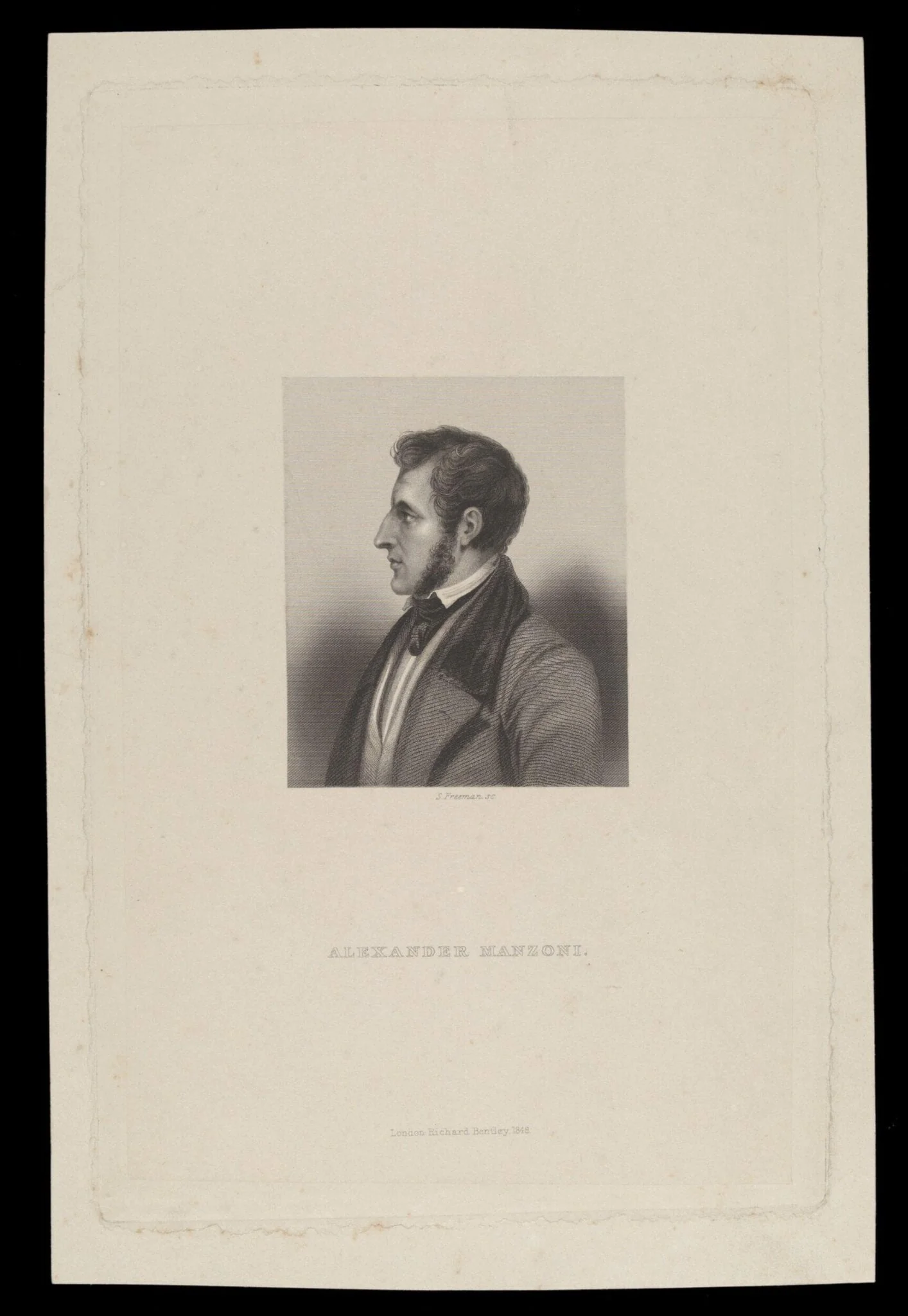 H Beard Print Collection, by Samuel Freeman, 1848