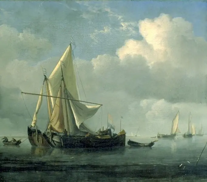 Two Ships at Anchor