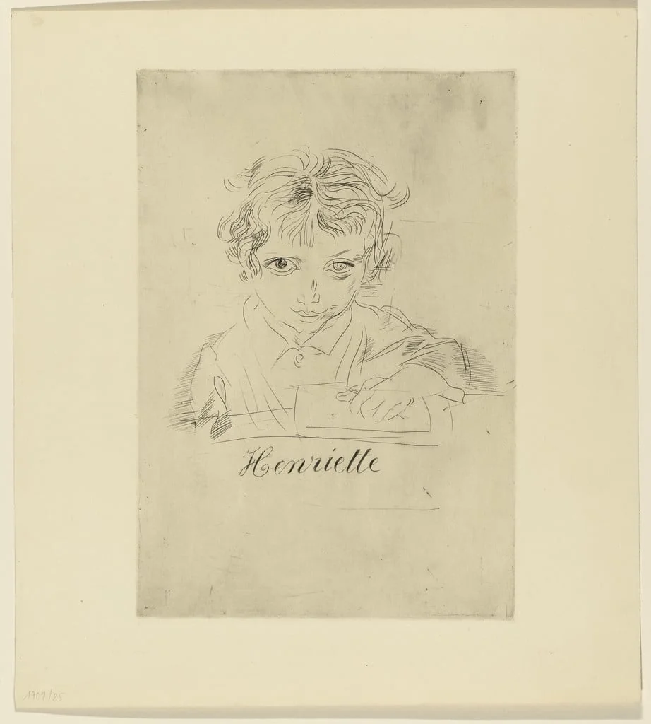 Untitled, by Raoul Dufy, ink, 1927