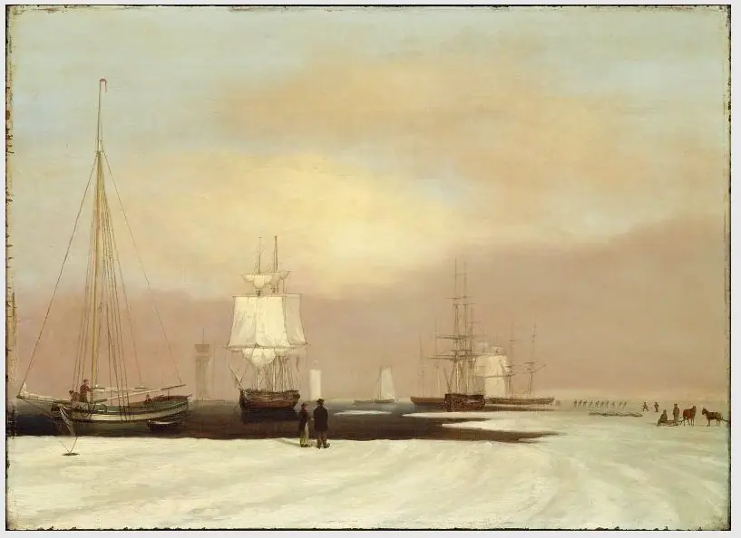 Boston Harbor.