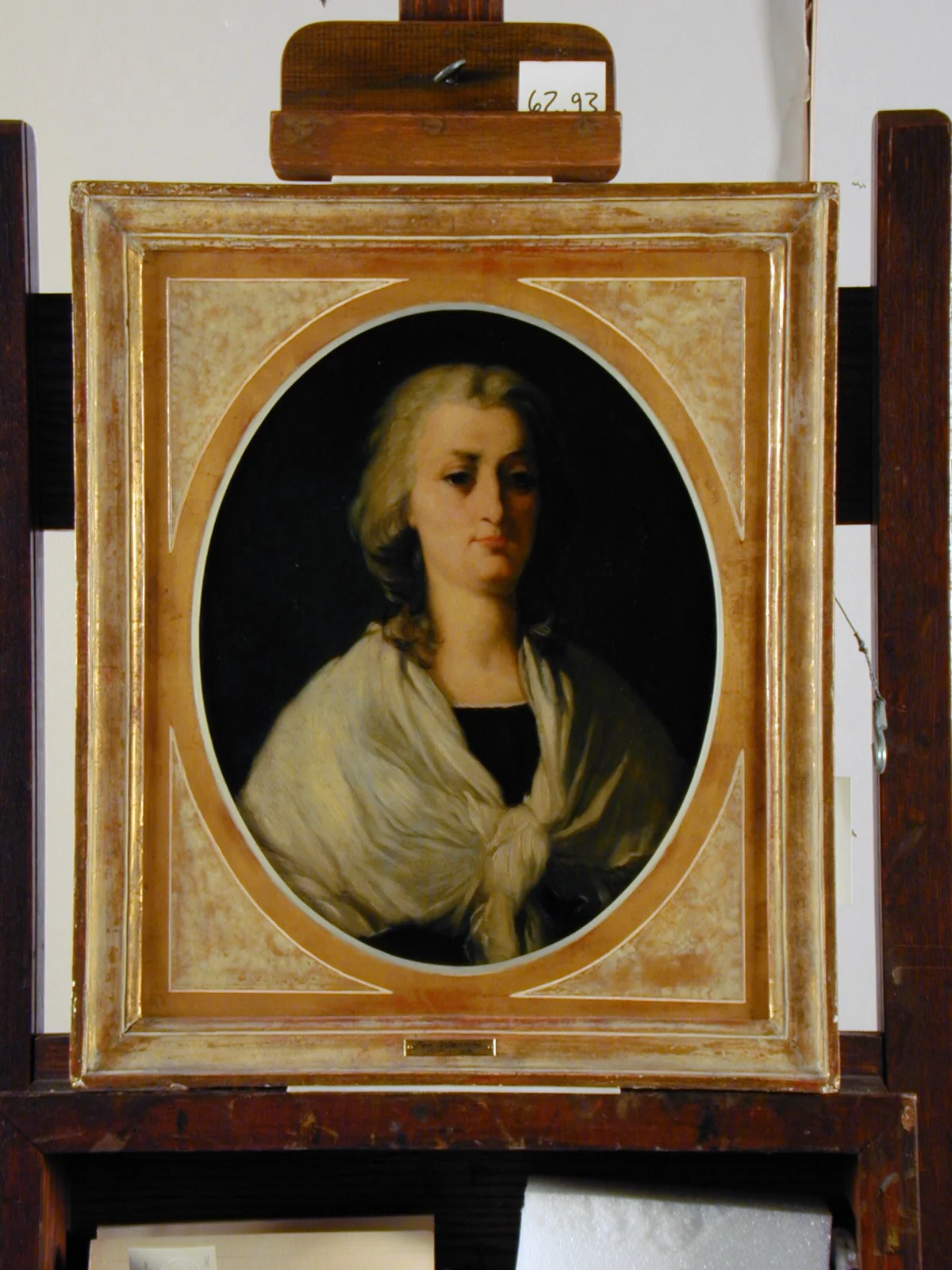 Marie Antoinette, by Paul Delaroche, oil, 1836