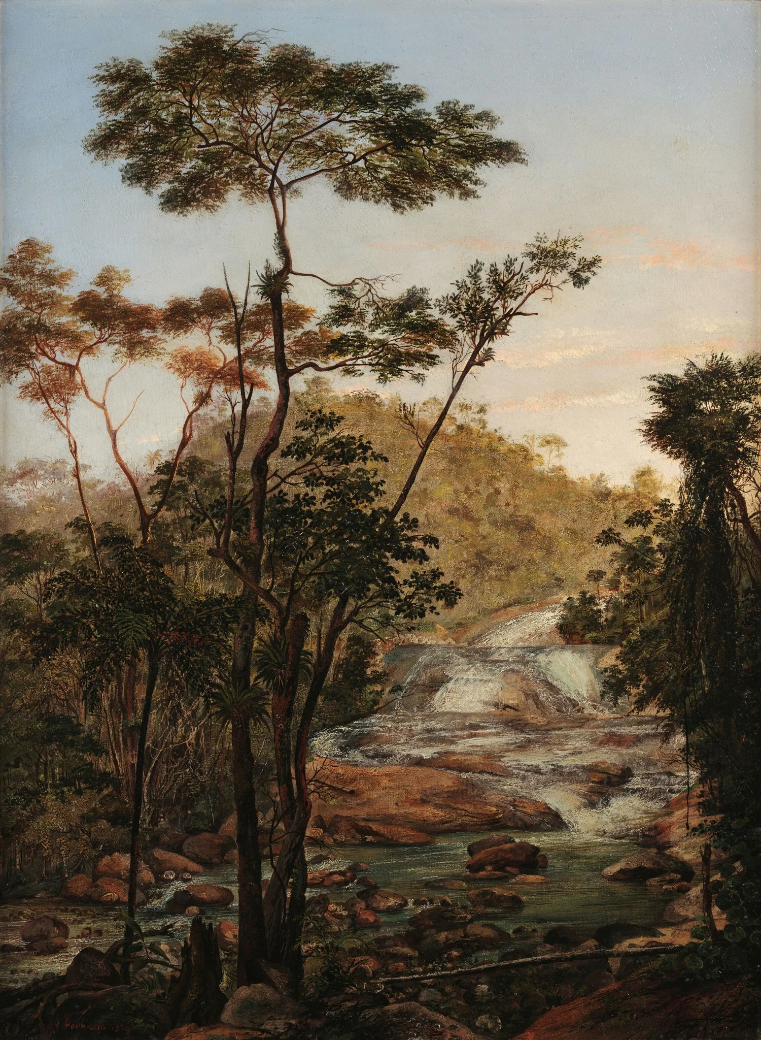 Untitled, by Nicola Antonio Facchinetti, oil, 1869