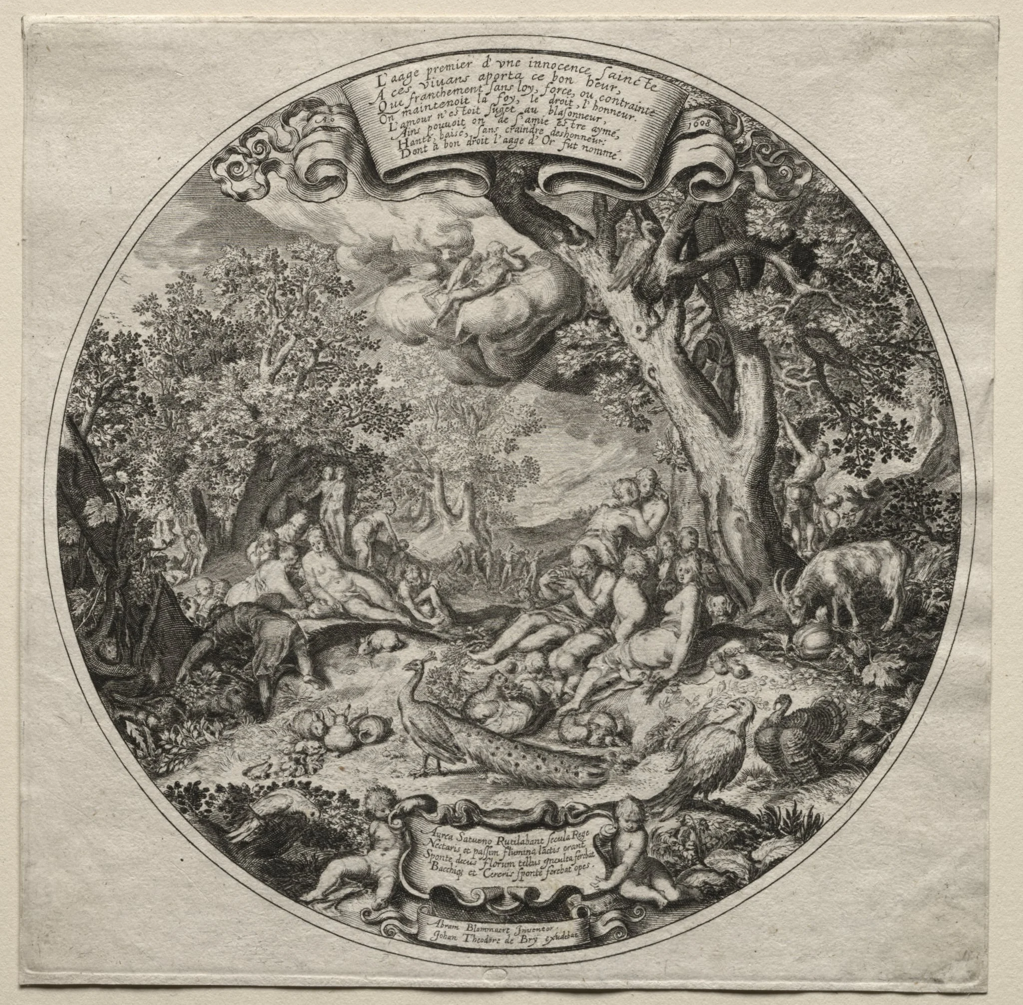 The Golden Age, by Johann Theodor de Bry, 1608