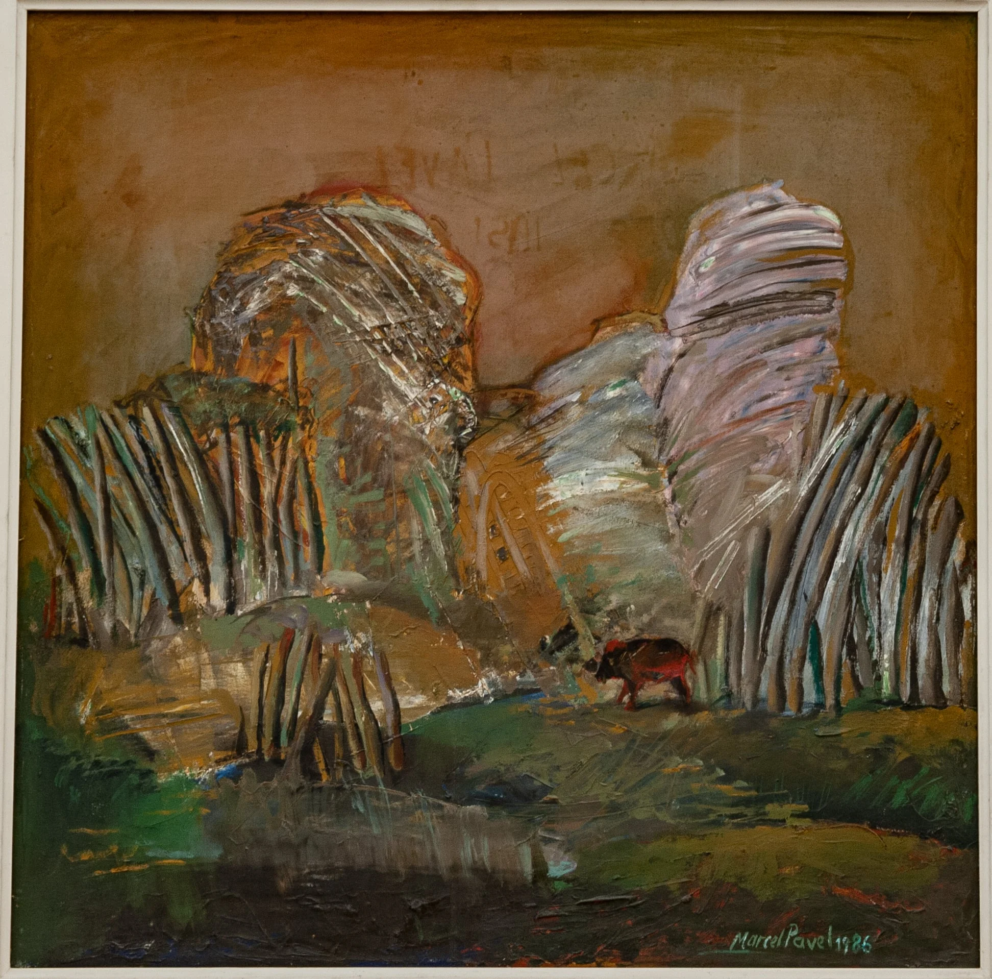 Peisaj, by Marcel Pavel, unspecified