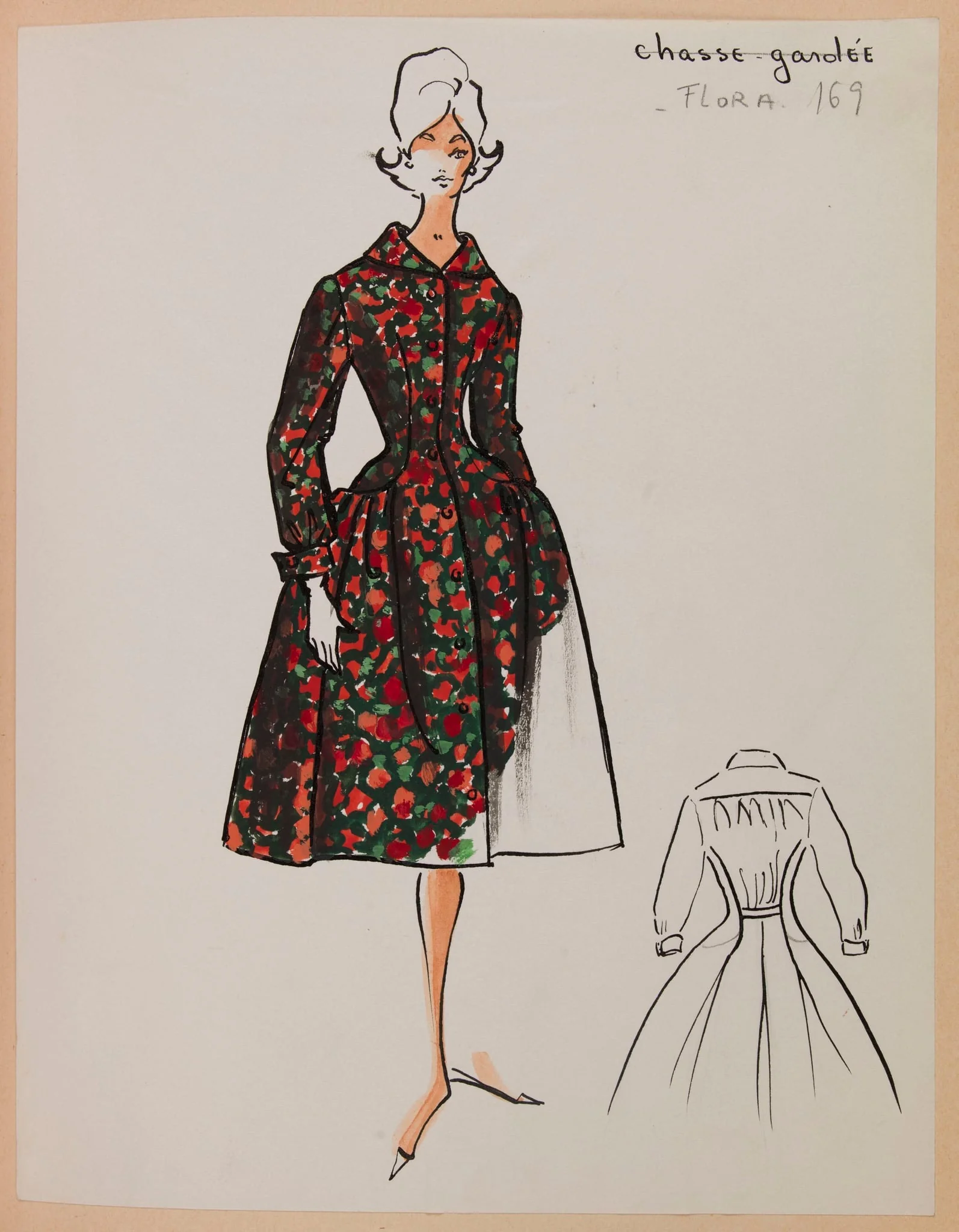 Flora, by Carven, 1958