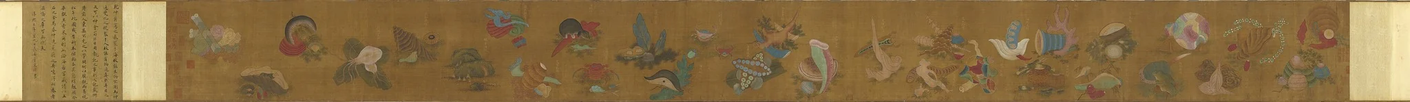 Treasures of the Sea, by Liu Songnian, unspecified, 1209