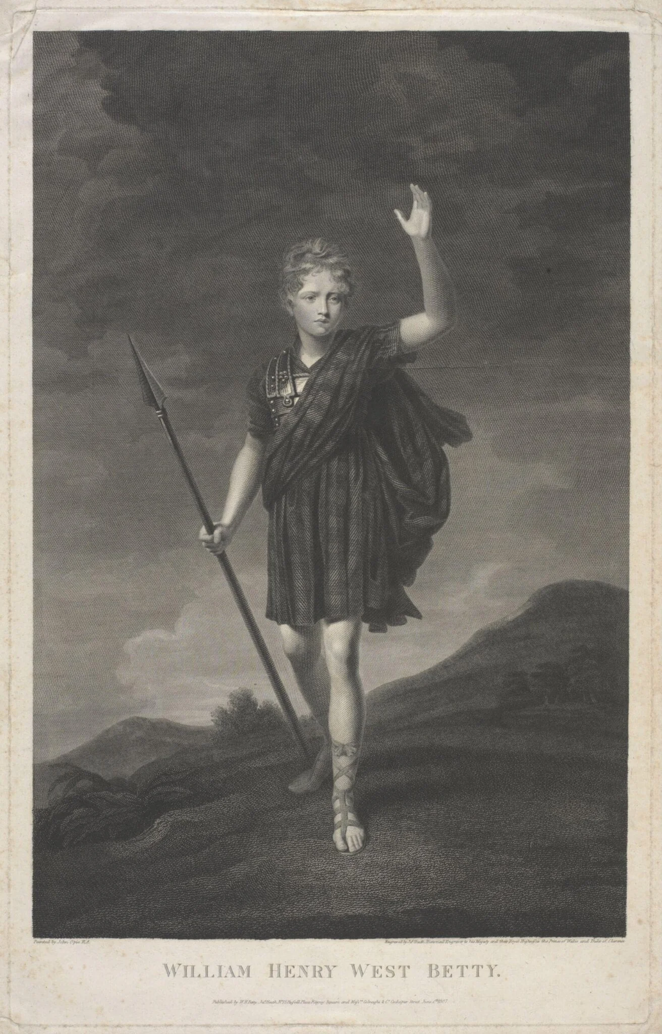 H Beard Print Collection, by John Opie, 4