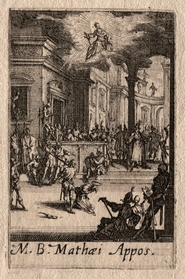 The Martyrdom of the Apostles:  St. Matthew