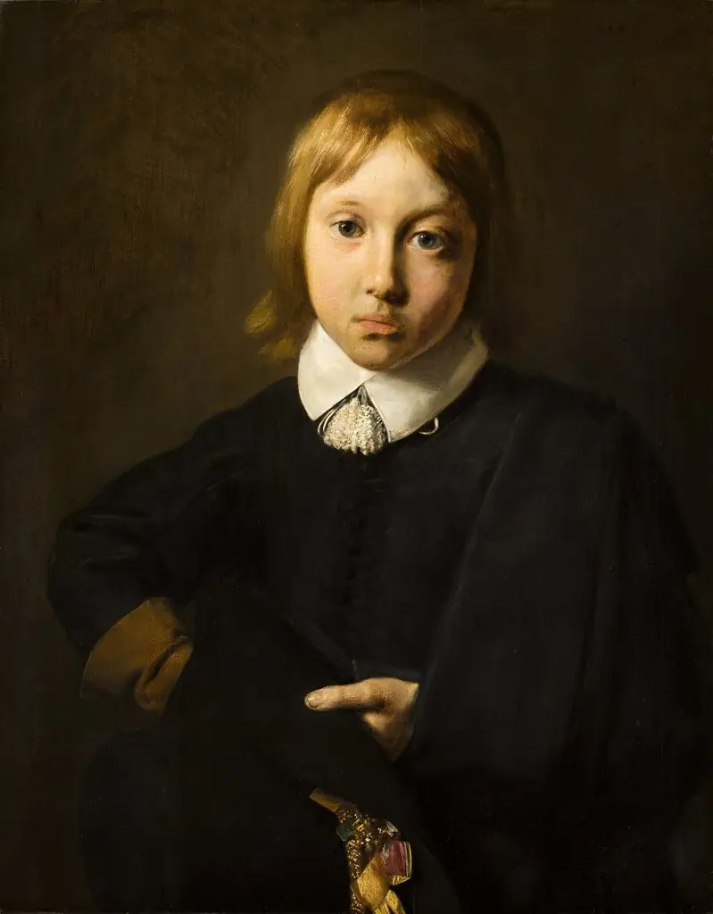 Portrait of a Six-year-old Boy