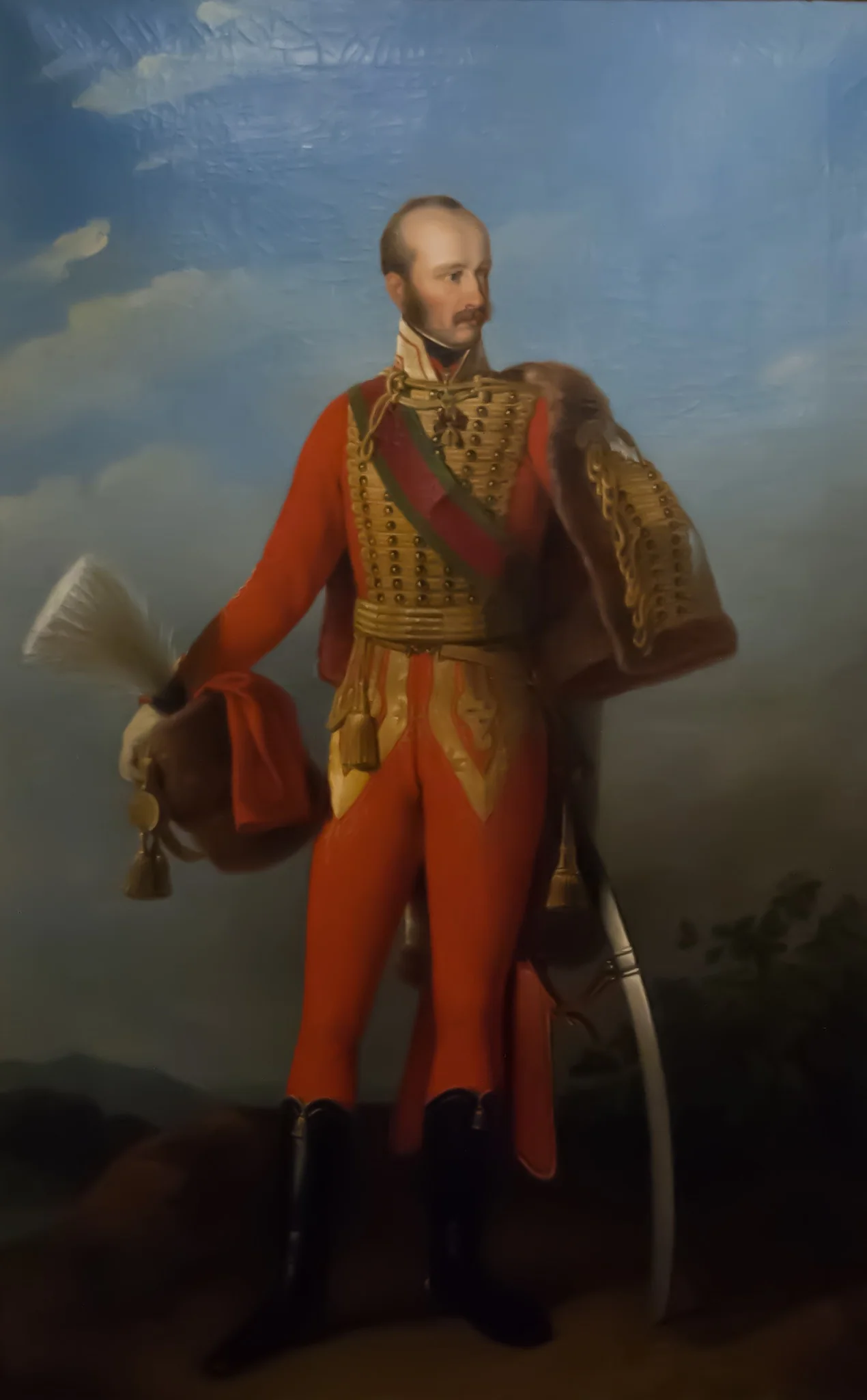 Porträt des Archduke Joseph, Palatine of Hungary (1776-1847), by Johann Peter Krafft, oil, 1820