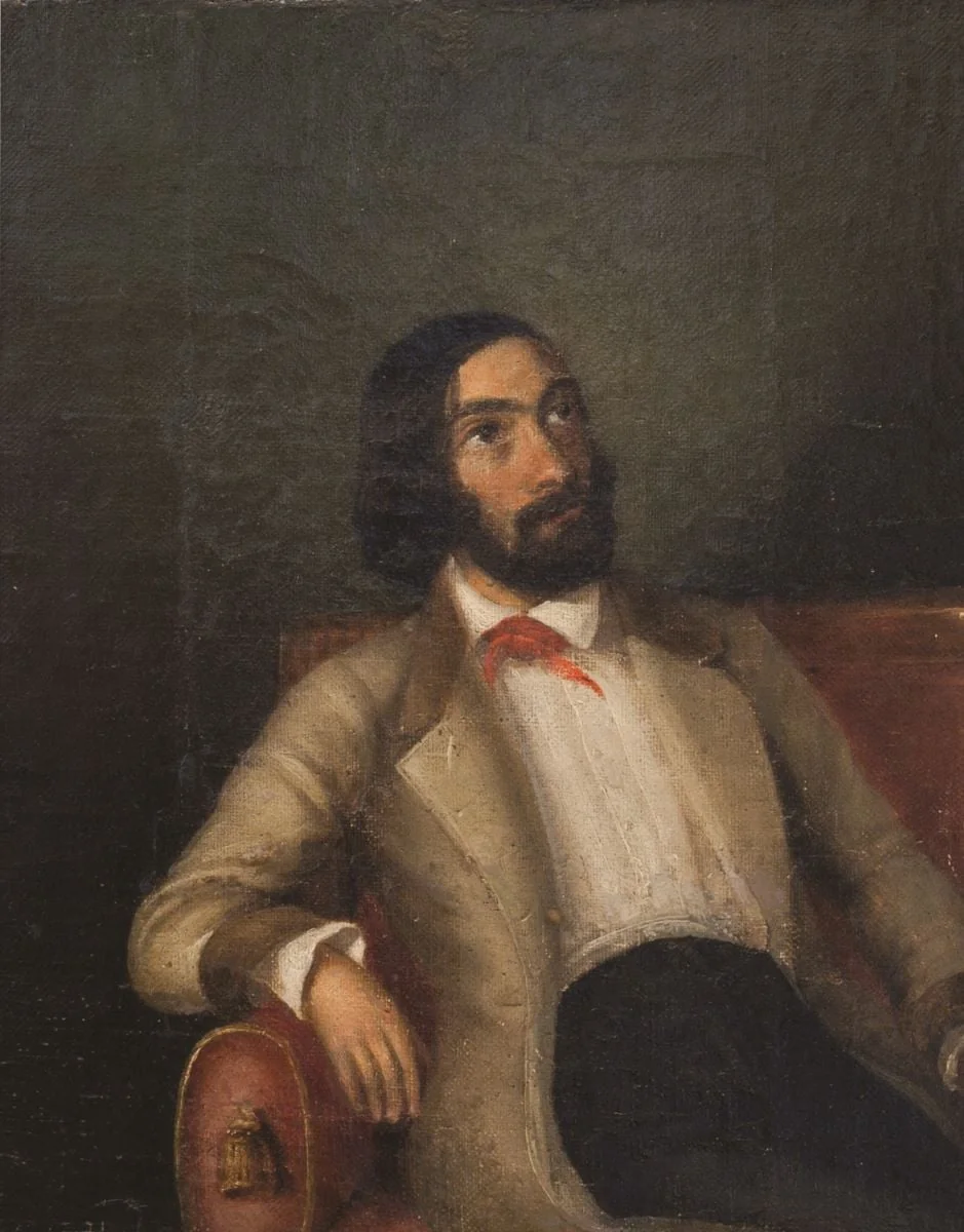 Portret C.A. Rosetti, by Constantin Daniel Rosenthal, 1850