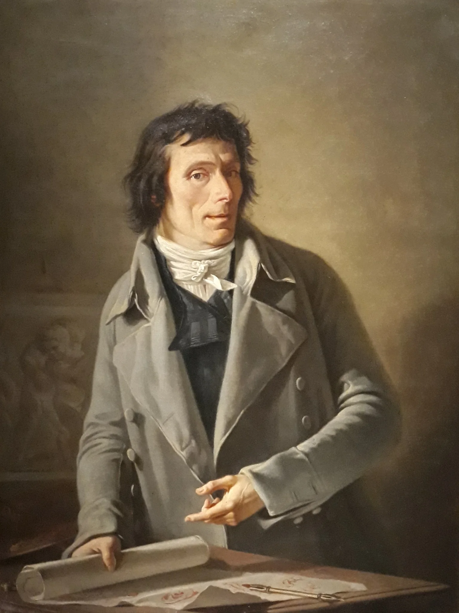 Selbstporträt, by Domenico Aspari, oil, 1805