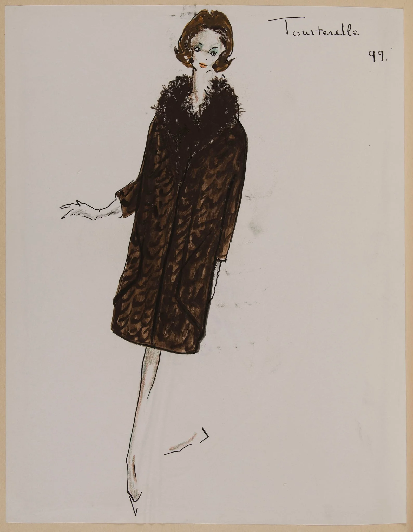 Tourterelle, by Marie-Louise Carven, 1960