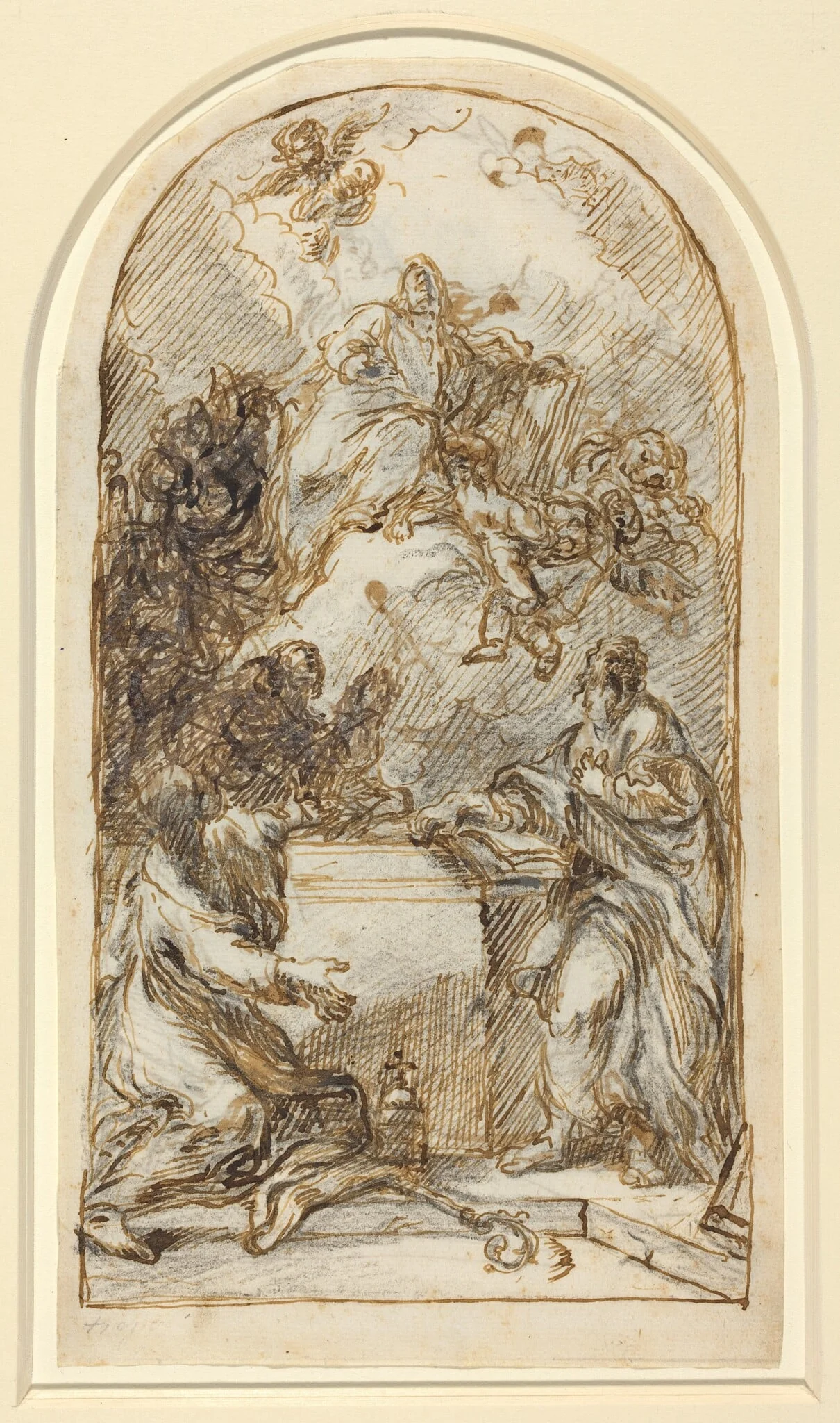 The Apotheosis of Saint Mark [recto and verso]