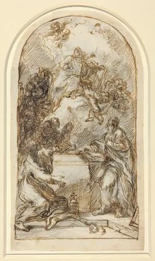The Apotheosis of Saint Mark [recto and verso]