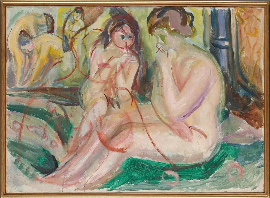 Women in the Bath