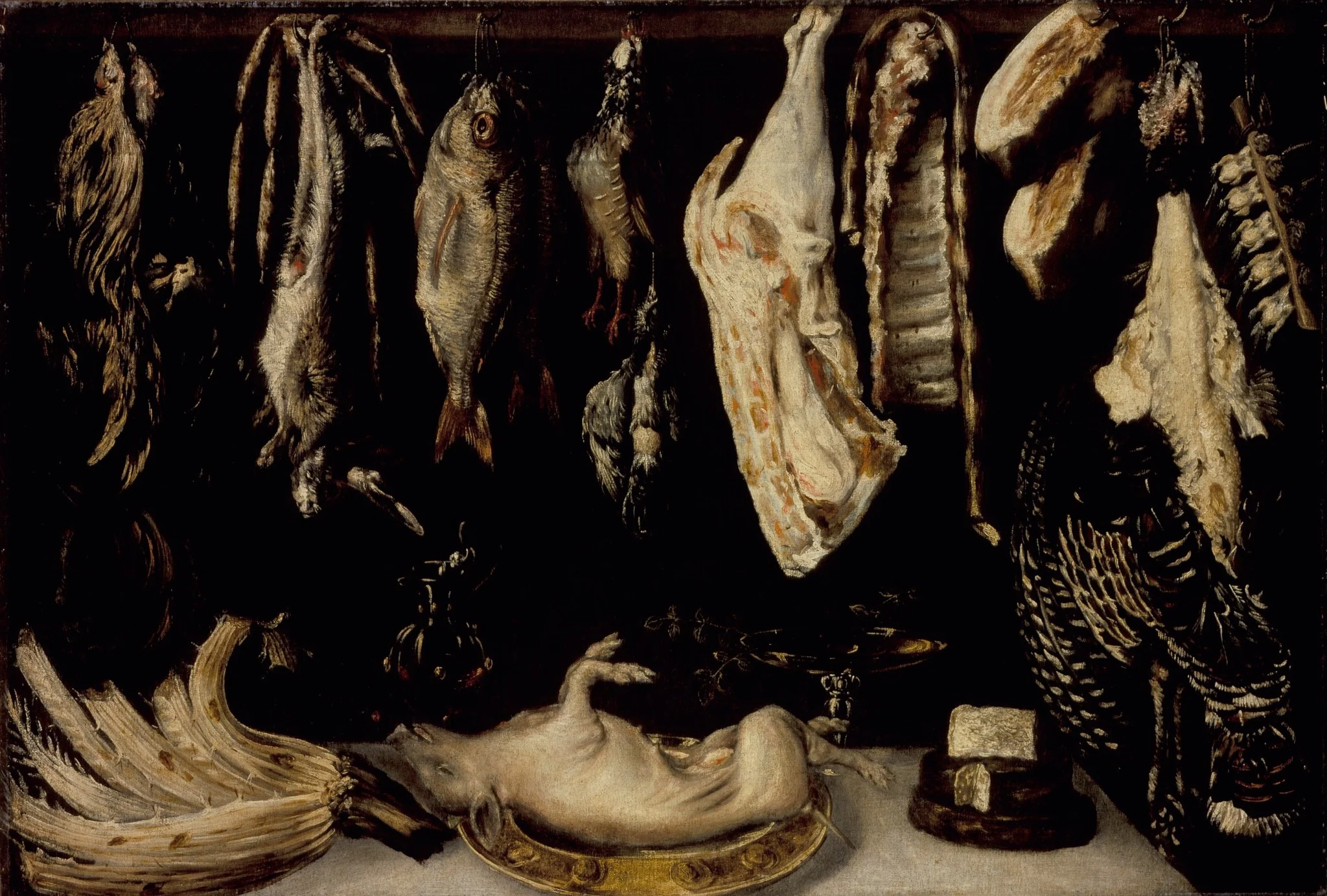 Still Life, by Alonso de Escobar, unspecified, 1625