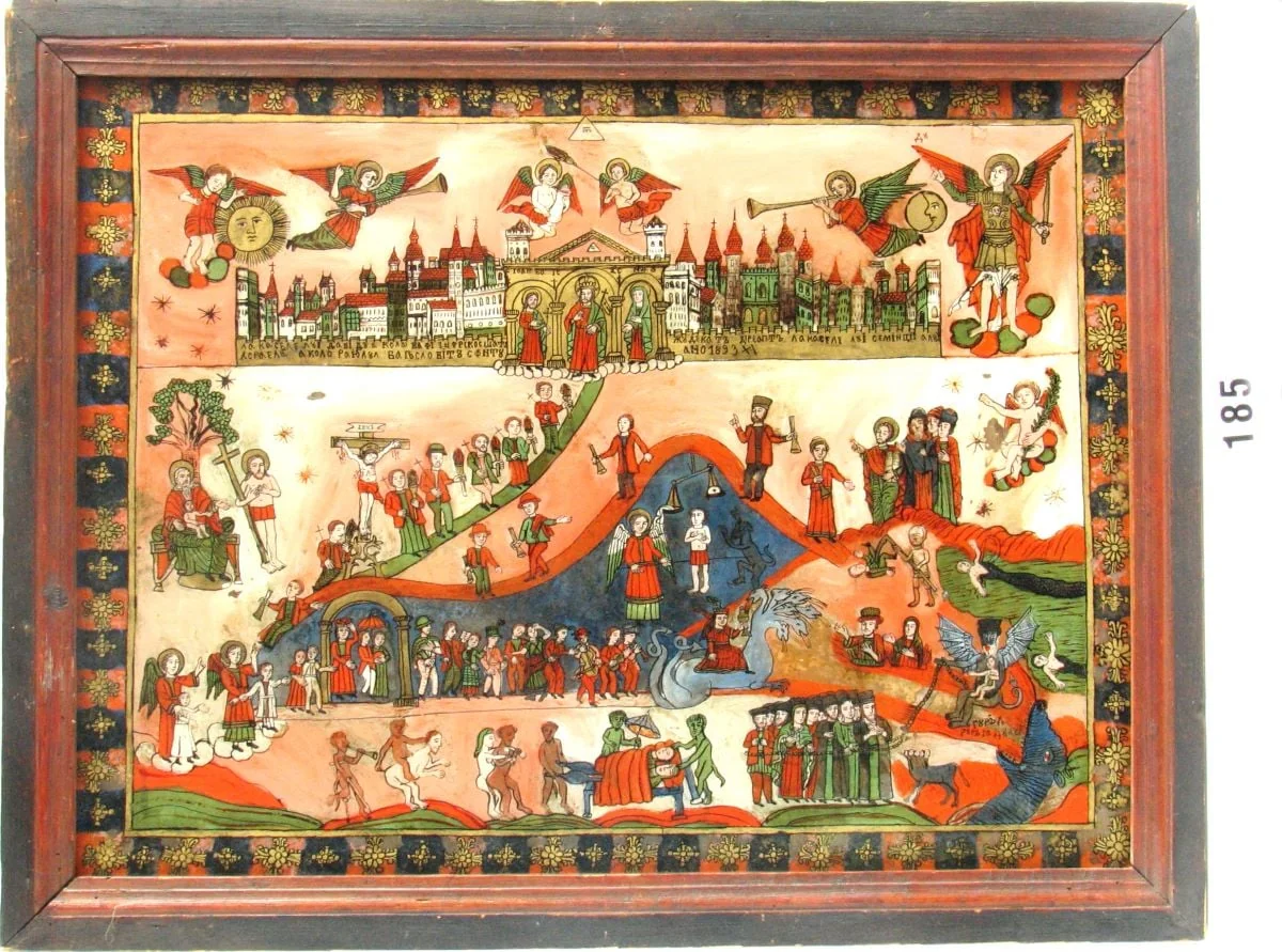 Înfricoșătoarea judecată de apoi, by Unknown, 1893