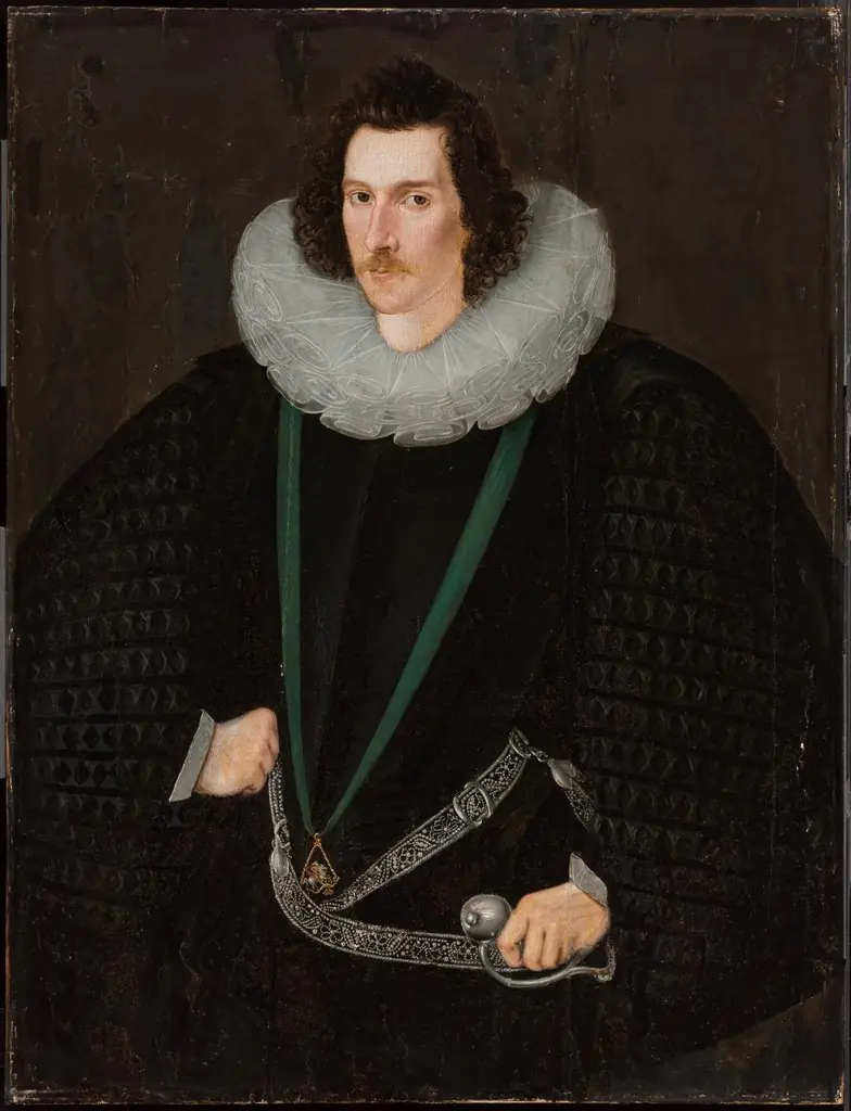 Robert Devereux, 2nd Earl of Essex, as a Knight of the Garter