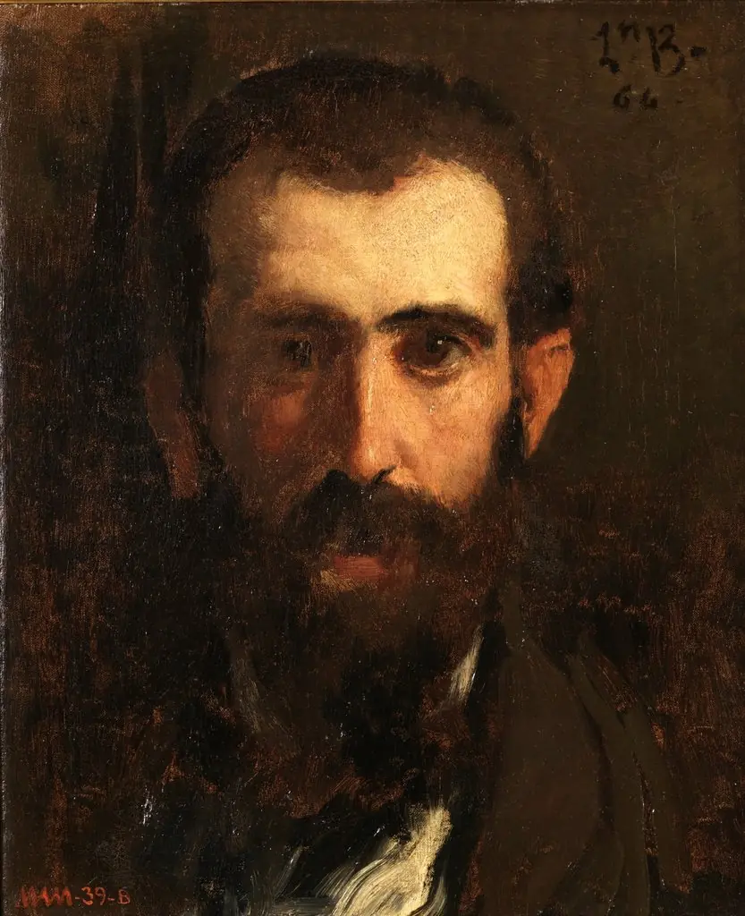 The painter Ceferino Araujo Sánchez