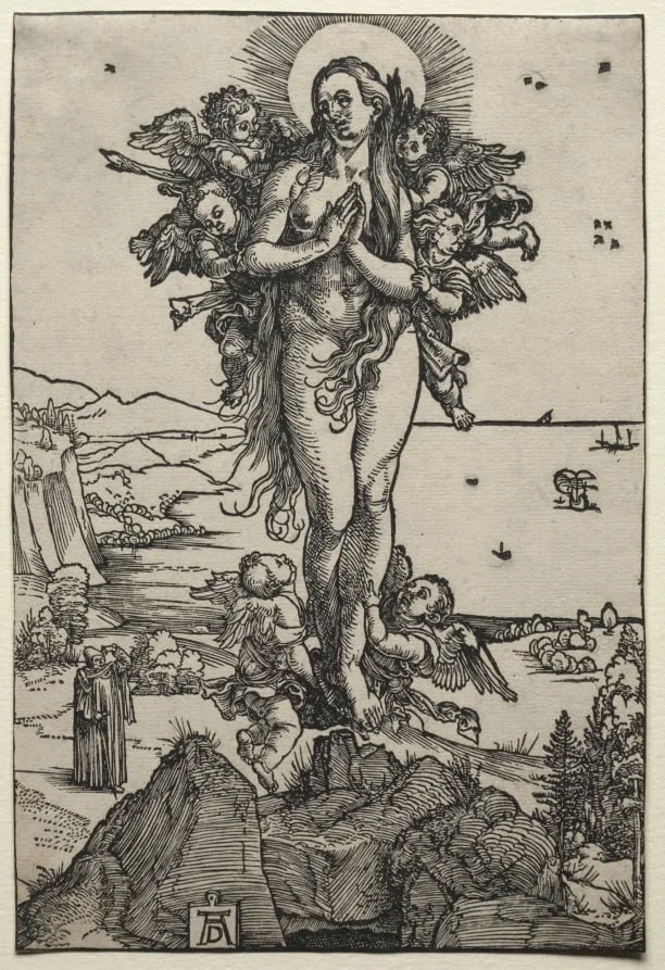 The Ecstasy of Mary Magdalene, by Albrecht Dürer, 1502