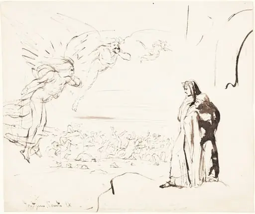Scene from the Inferno (canto IX)