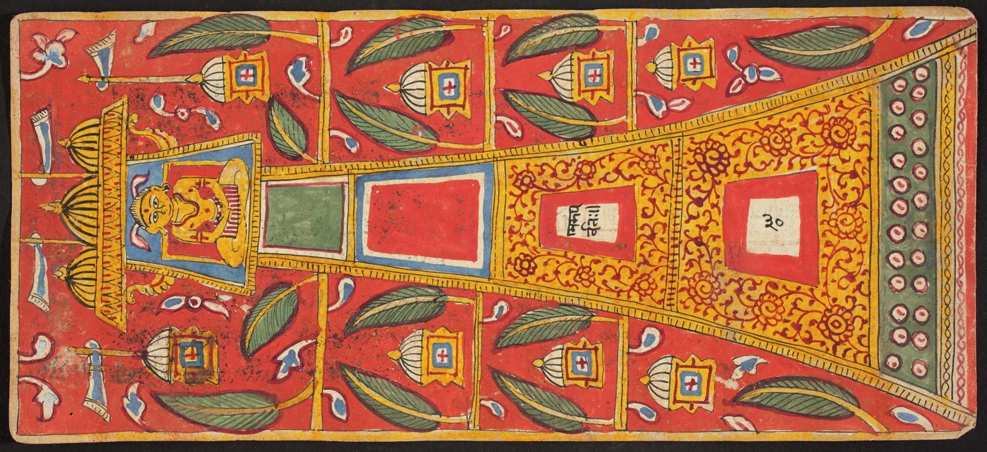 Tantric Manuscript "Sangrahani Sutra"