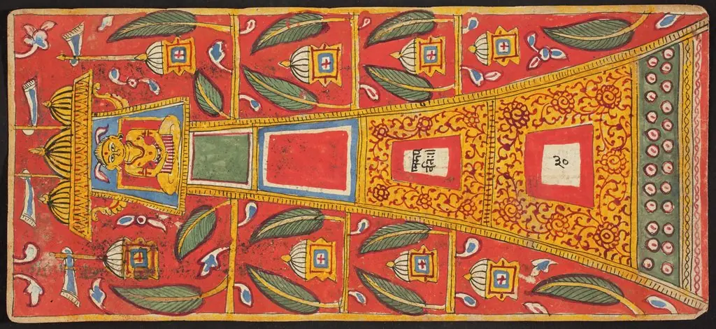 Tantric Manuscript "Sangrahani Sutra"