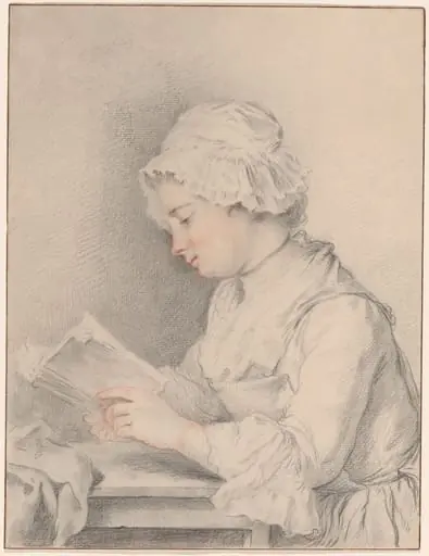 Young Girl Reading