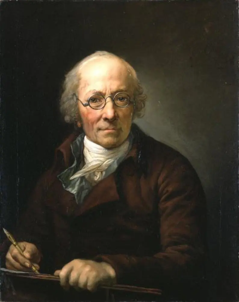 Self-portrait of Anton Graff (1736-1813)
