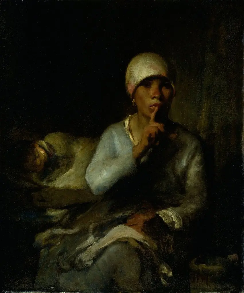 Woman and Child (Silence)