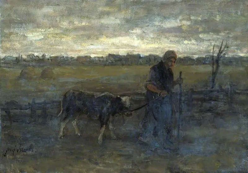 Bringing Home the Calf