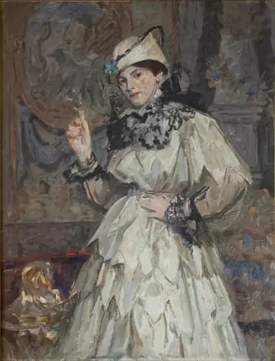 The Artist’s Daughter in Fancy Dress