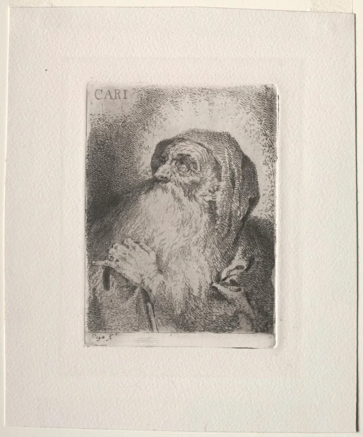 San Francisco de Paula (Caritas), by Francisco Goya, 1780