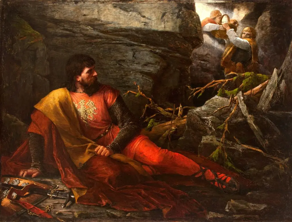 Łokietek in the Cave