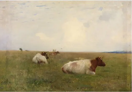 A Landscape with Cattle