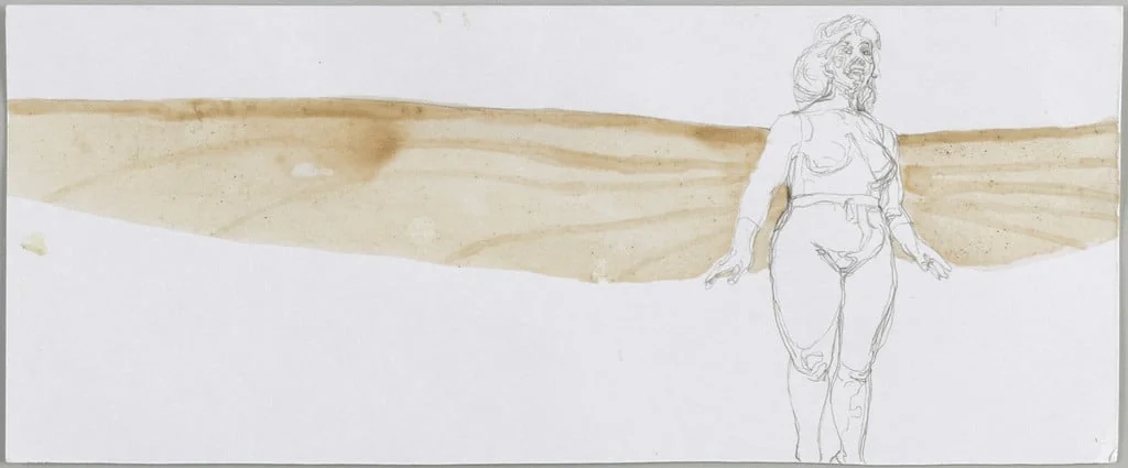 Untitled, by Mamoru Sakagawa, graphite, 2001