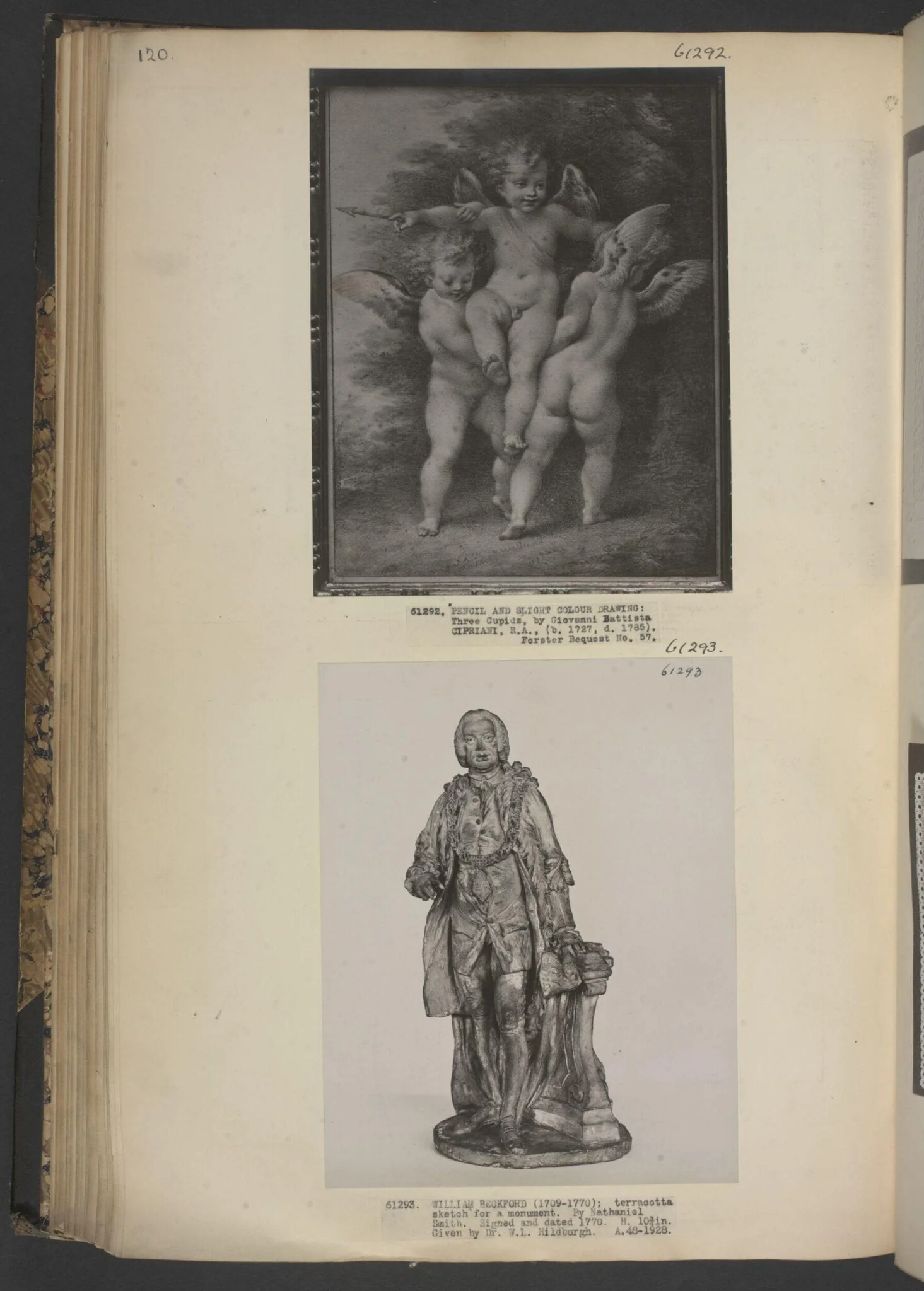 Three Cupids, by Giovanni Battista Cipriani, 1750