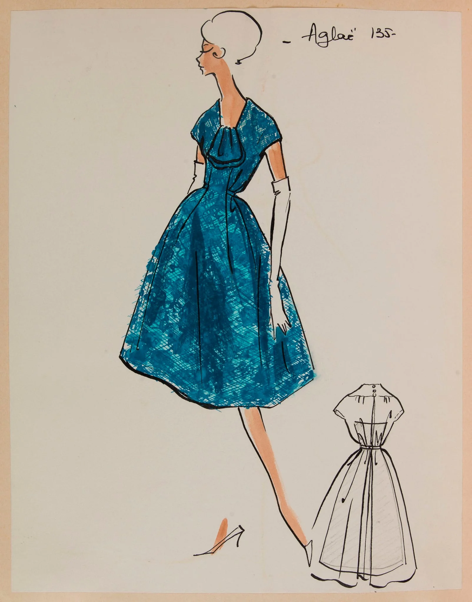 Aglaë, by Carven, 1958