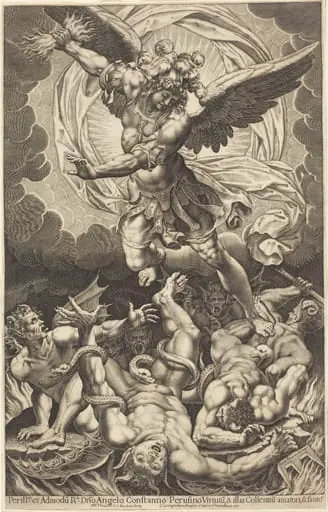 The Fall of the Rebellious Angels