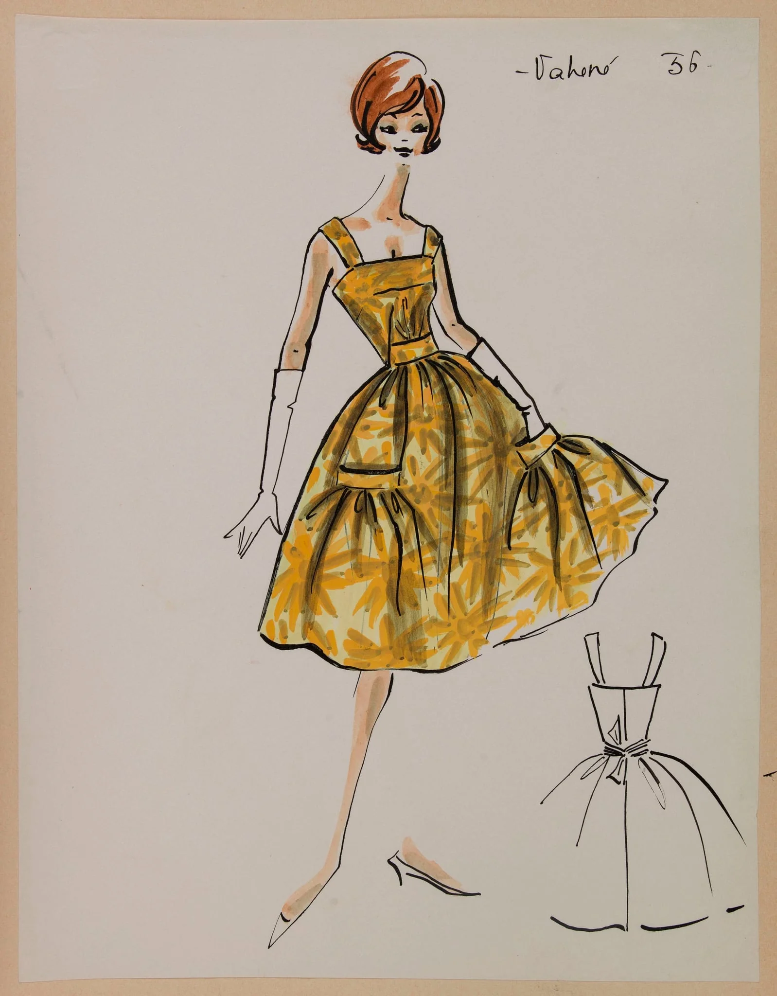 Vahiné, by Carven, 1958