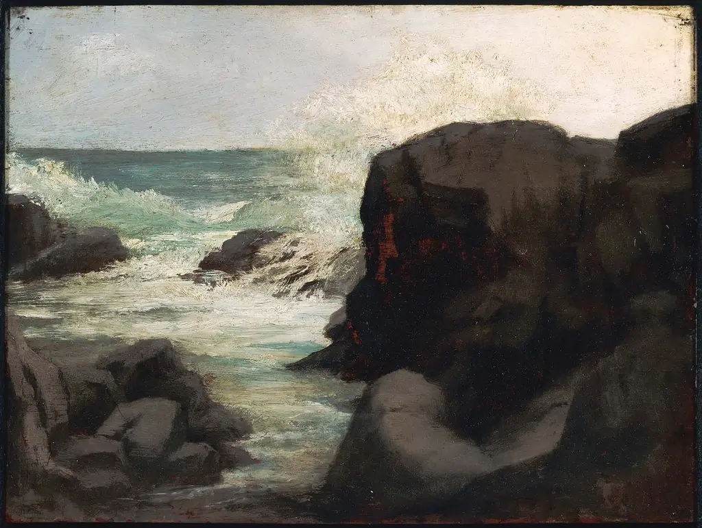 Sea and Rocks near Spouting Horn