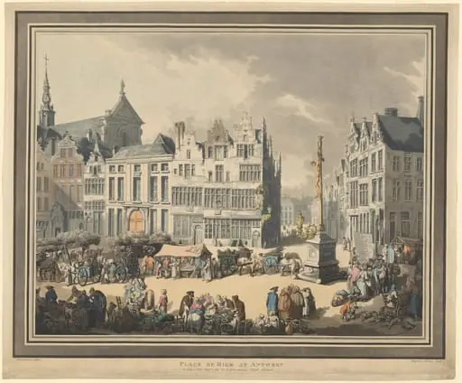 Place de Meir at Antwerp