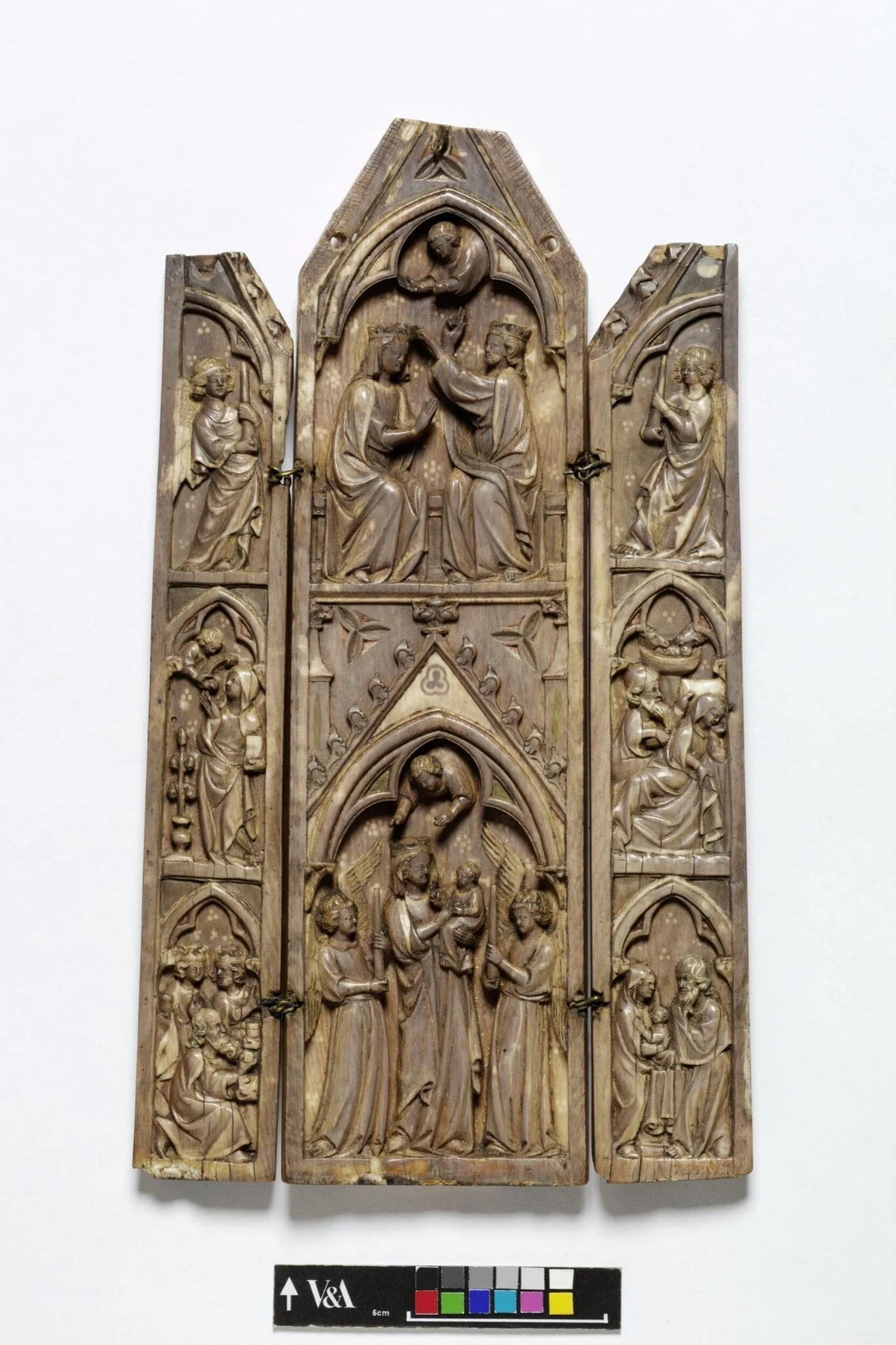 Virgin and Child, the Coronation of the Virgin and scenes from the Nativity